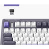 Iqunix og80 lavandin wireless mechanical keyboard (lavendel, us lay-out (qwerty), cherry mx brown, 80% (tkl), hot-swappable, pbt, 2.4ghz | bluetooth 5.1 | usb-c)