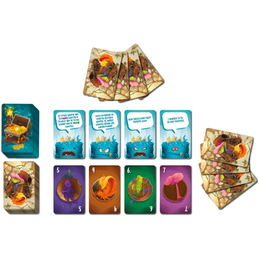 White goblin games cahoots kaartspel (nederlands, 2 - 4 spelers, 20 minuten, vanaf 8 jaar)
