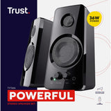 Trust tytan 2.0 luidsprekerset pc-luidspreker (zwart) - afbeelding 5