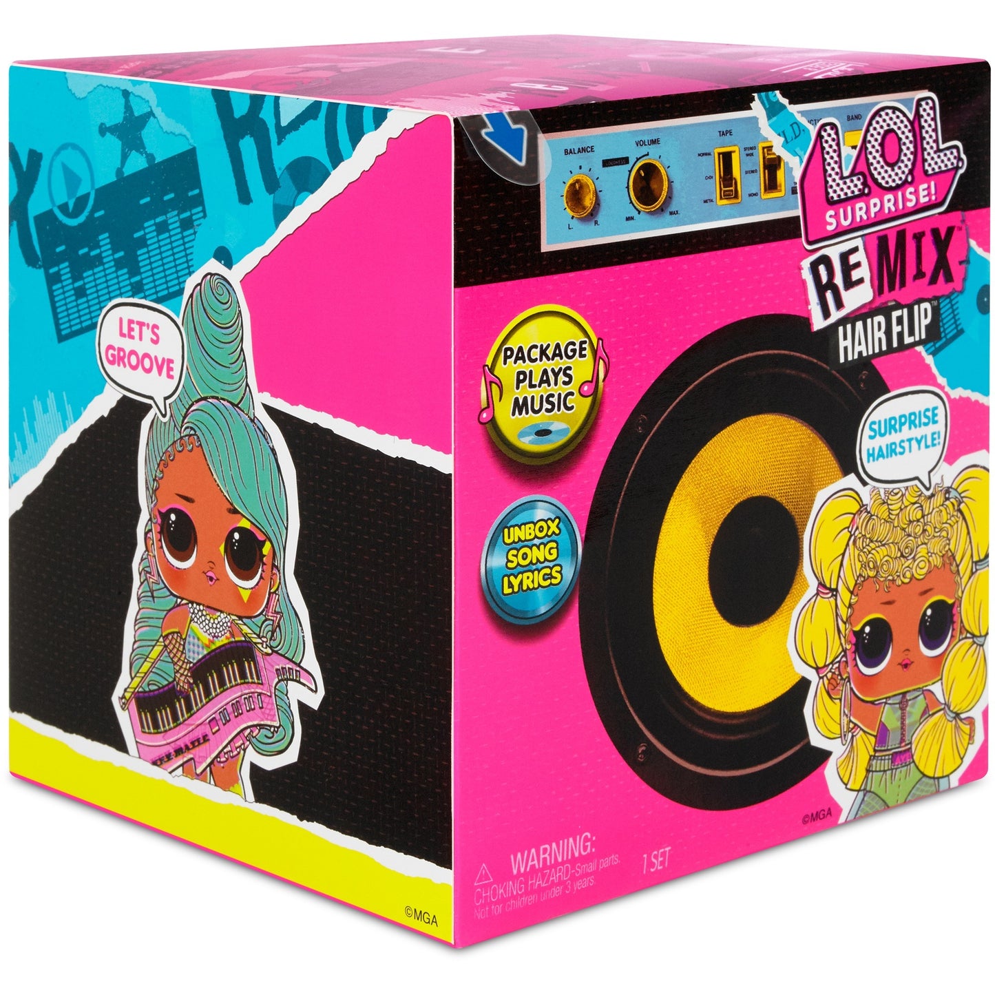 Mga entertainment l.o.l. surprise! - remix hairflip pop (assortiment product)