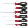 Wiha schroevendraaierset softfinish 21250 (zwart rood)