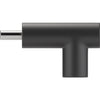 Goobay usb-c (male) naar usb-c (female) 90° adapter (zwart)