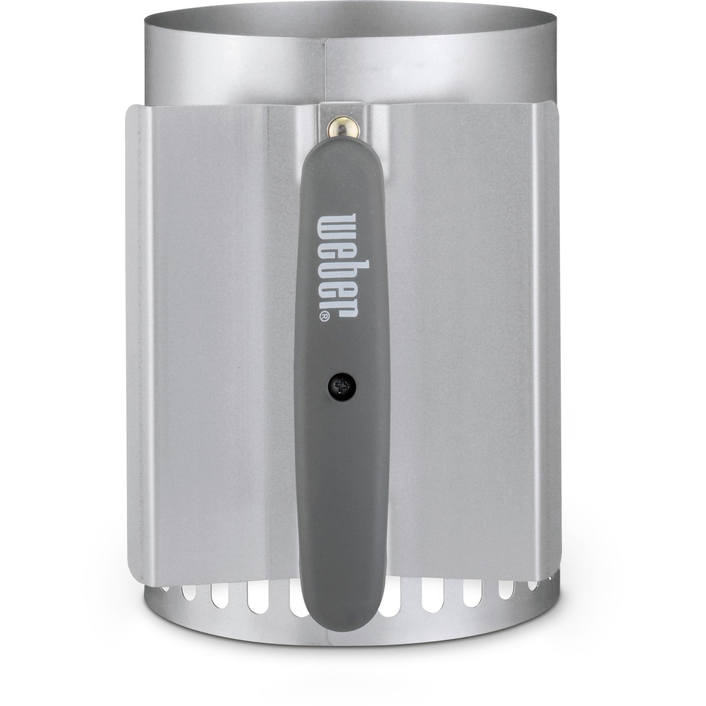 Weber rapidfire compact brikettenstarter houtskoolstarter (zilver)