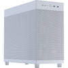 Asus prime ap303 - mesh panel midi tower behuizing (wit | 2x usb-a | 1x usb-c)