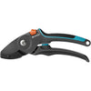 Gardena snoeischaar premiumcut pro voor droog hout met aambeeldsnede (grijs turquoise, 24 mm snoeidiameter)