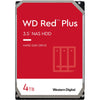Wd red plus 4 tb harde schijf (40efpx, sata 600, 24 7, af)