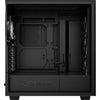 Sharkoon rebel c50 black rgb midi tower behuizing (zwart | 2x usb-a | 1x usb-c | rgb | tempered glass)