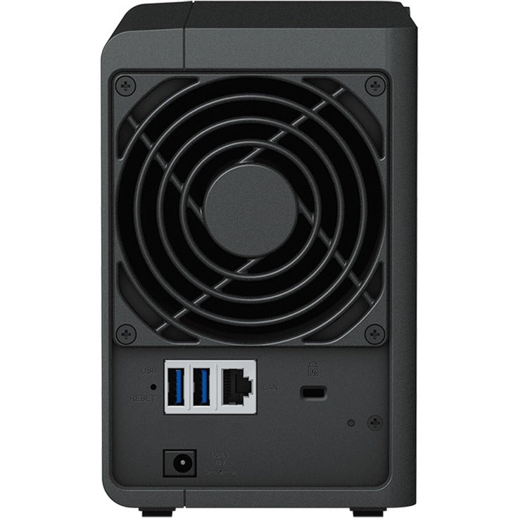 Synology diskstation ds223 nas (zwart, 1x 1gbe lan, 3x usb 3.2 gen 1)