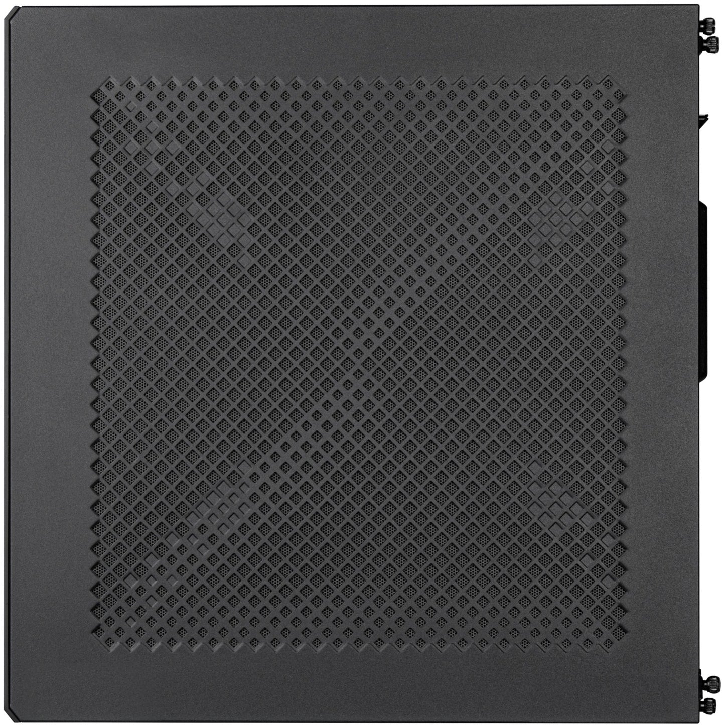 Silverstone milo 12 mini tower behuizing (zwart | 2x usb-a | 1x usb-c)