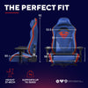 Trust gxt 721sm ruya pro superman gaming stoel (blauw rood)