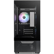 Thermaltake view 170 tg argb mini tower behuizing (zwart | 2x usb-a | rgb | tempered glass) - afbeelding 3