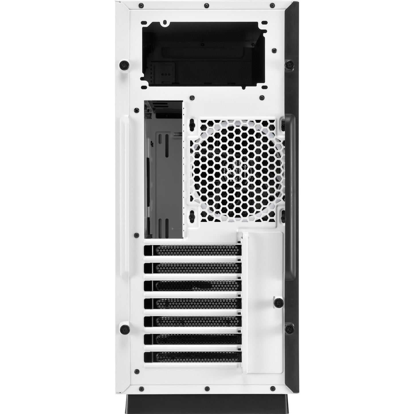 Sharkoon pure steel rgb midi tower behuizing (wit | 2x usb-a | rgb | tempered glass)