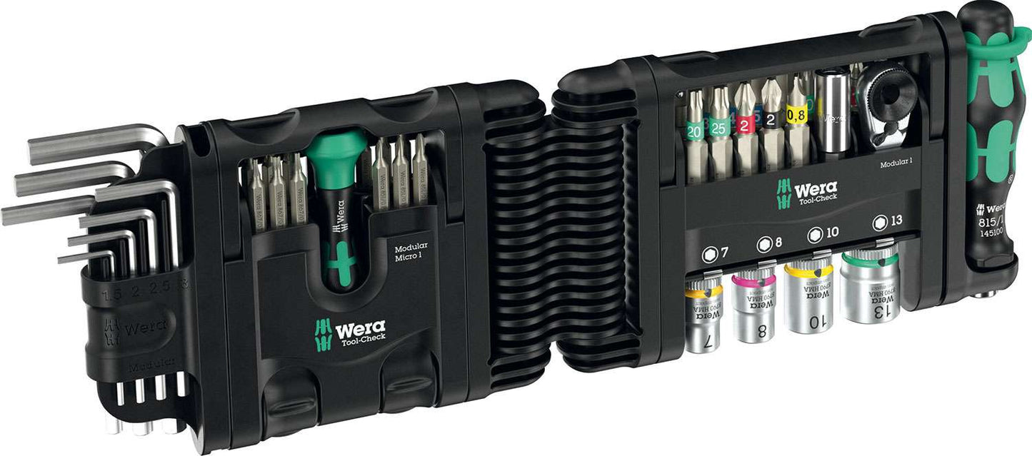 Wera tool-check modular set 1, 50-piece