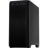 Inter-tech h-606 mini tower behuizing (zwart | 2x usb-a) - afbeelding 3