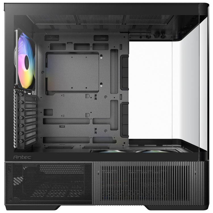 Antec c6 curve argb midi tower behuizing (zwart | 2x usb-a | 1x usb-c | tempered glass)