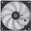 Silverstone air penetrator 120sk argb case fan (zwart, 120 x 120 x 25 mm, pwm)