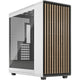 Fractal design north xl midi tower behuizing (wit houtkleur | 2x usb-a | 1x usb-c | tempered glass)