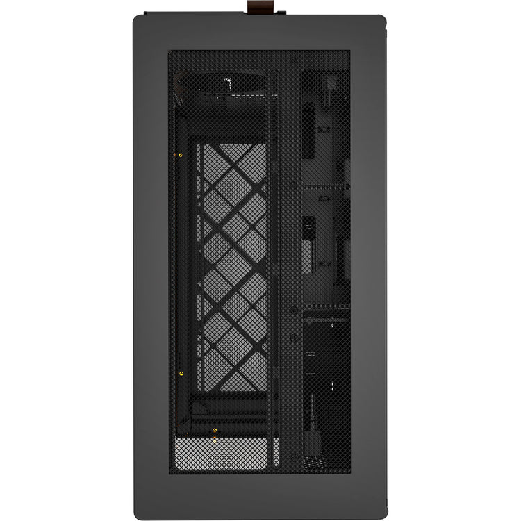 Montech hs02 midi tower behuizing (zwart | 2x usb-a | 1x usb-c | rgb | tempered glass)