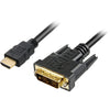 Sharkoon hdmi > dvi-d adapter (zwart, 2 meter, single-link)