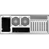 Silverstone rm44 rack behuizing (zwart | 4u | usb type-c | 2x 80mm casefan inbegrepen)