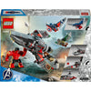 Lego marvel - captain america vs. rode hulk duel constructiespeelgoed (76292)