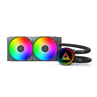 Montech lightflow argb 240 waterkoeling (zwart)