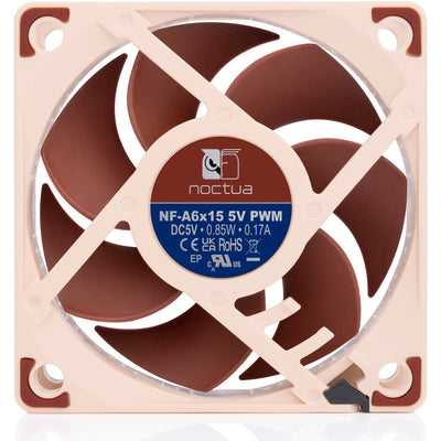 Noctua nf-a6x15 5v pwm case fan (60 x 60 x 15 mm)
