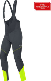 Gorewear c3 gore® windstopper® - bib tights with pad - afbeelding 1