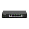 Netgear 5-port 2.5g multi-gigbit ethernet plus switch (ms305e) (zwart, managed)
