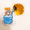 Shelly qubino wave 1 relais (blauw, 1-kanaals, z-wave)