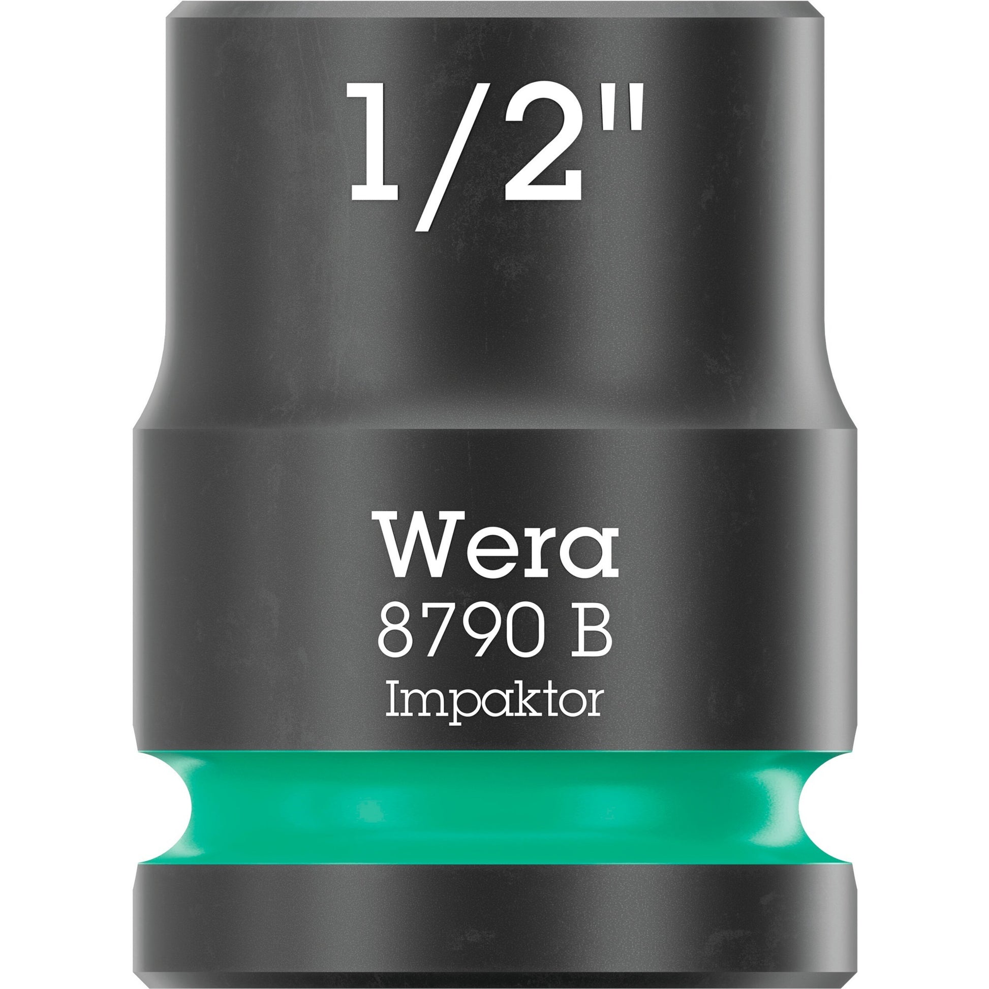 Wera 9608 dop-magneetstrip b impaktor imperial 1 dopsleutel (zwart groen, 9‑delig)