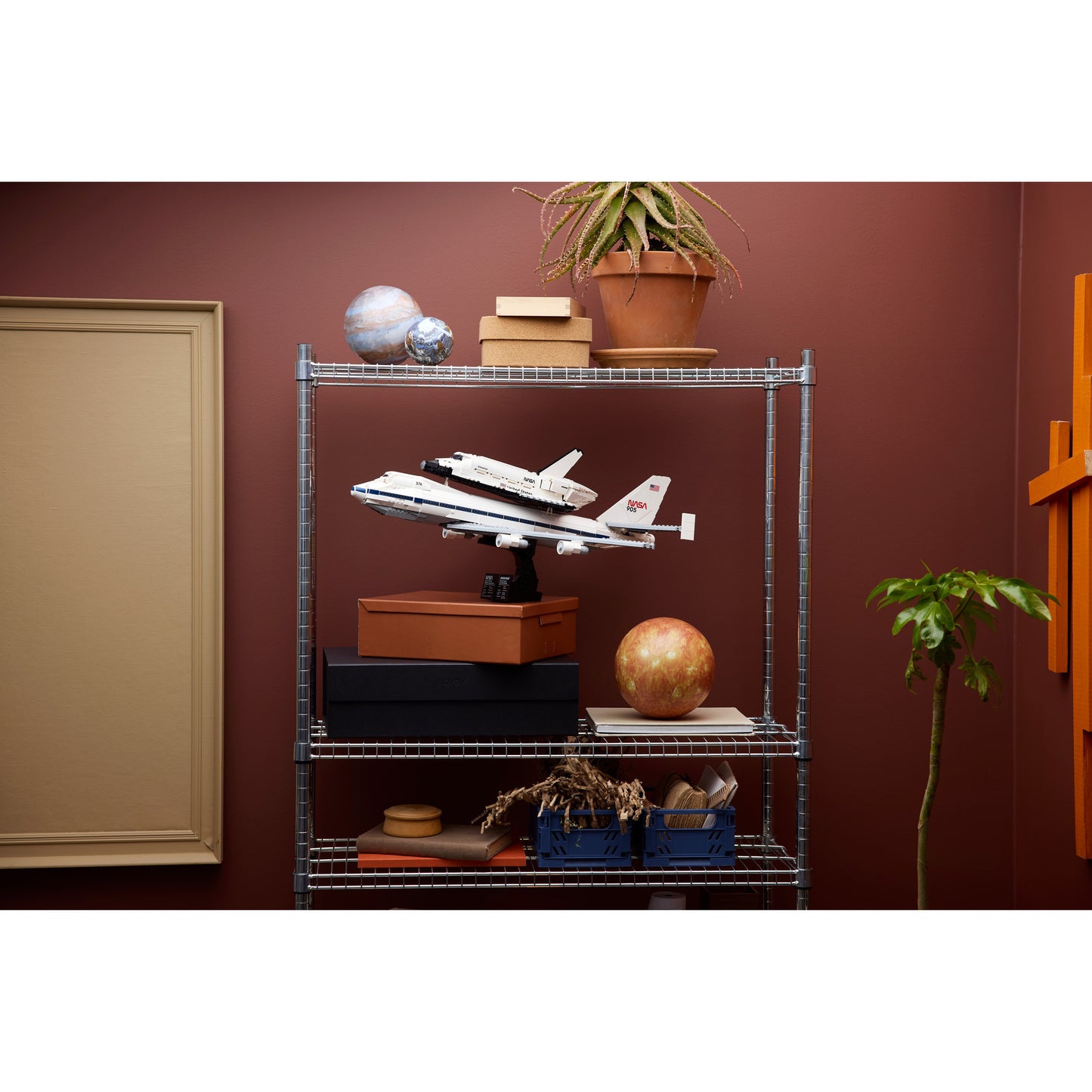Lego icons - shuttle carrier aircraft constructiespeelgoed (10360)
