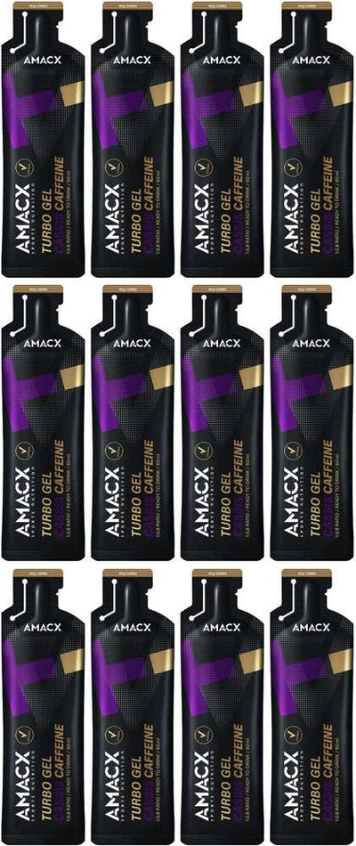 Amacx turbo gel with caffeine 12er box