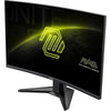 Msi mag 27cq6f 27 curved gaming monitor (zwart, 2x hdmi, displayport, 180 hz)