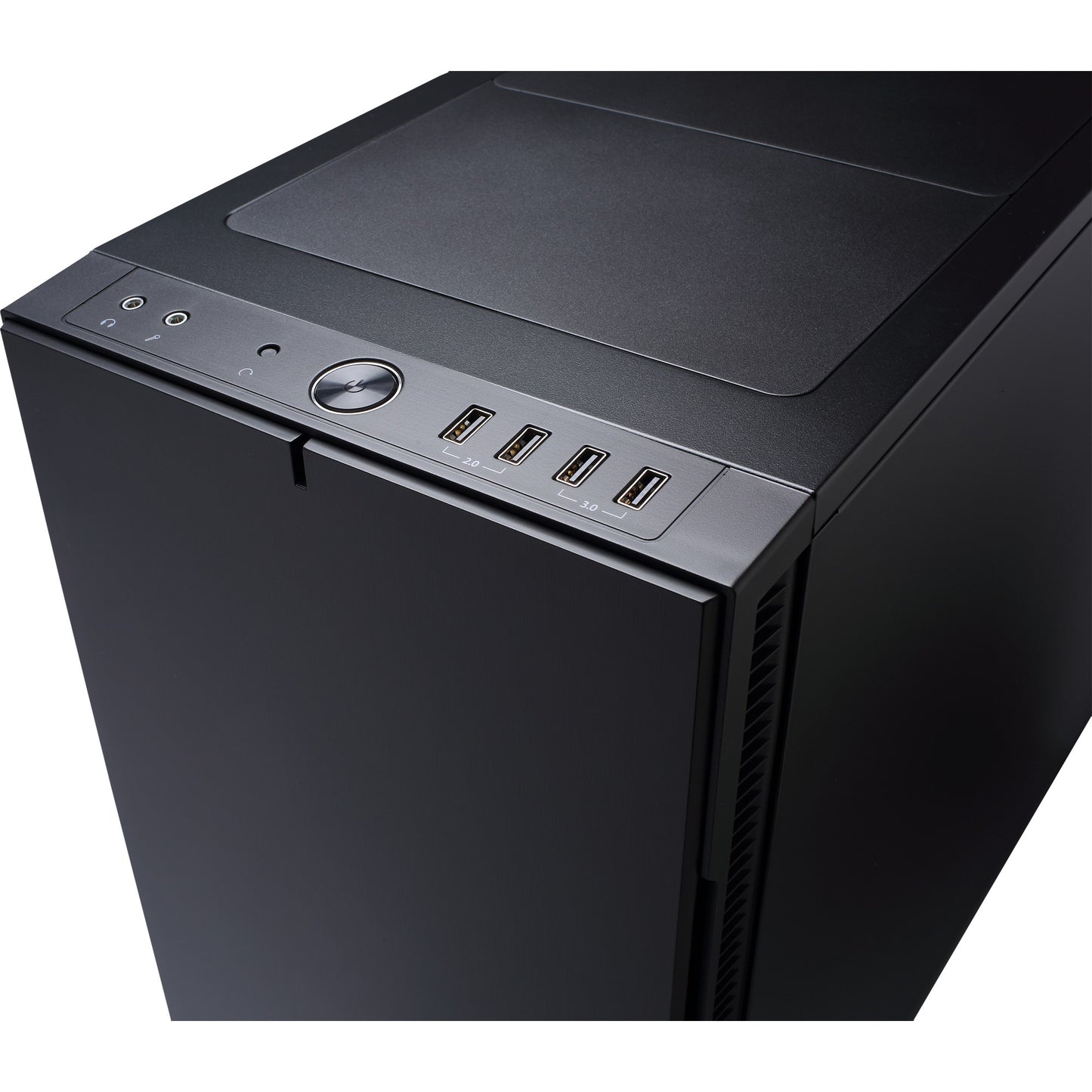 Fractal design define r5 midi tower behuizing (zwart | 4x usb-a)