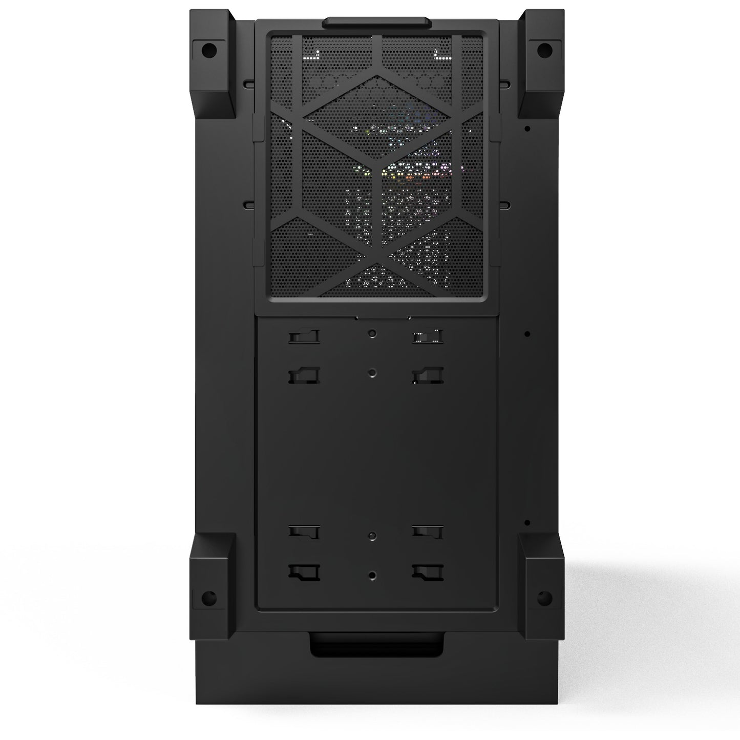Montech air 1000 premium midi tower behuizing (zwart | 3x usb-a | tempered glass)