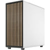 Fractal design north xl midi tower behuizing (wit houtkleur | 2x usb-a | 1x usb-c | tempered glass)
