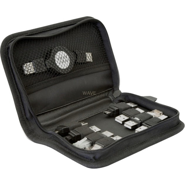 Delock usb adapter kit 10-delig (zwart, 1,2 meter)