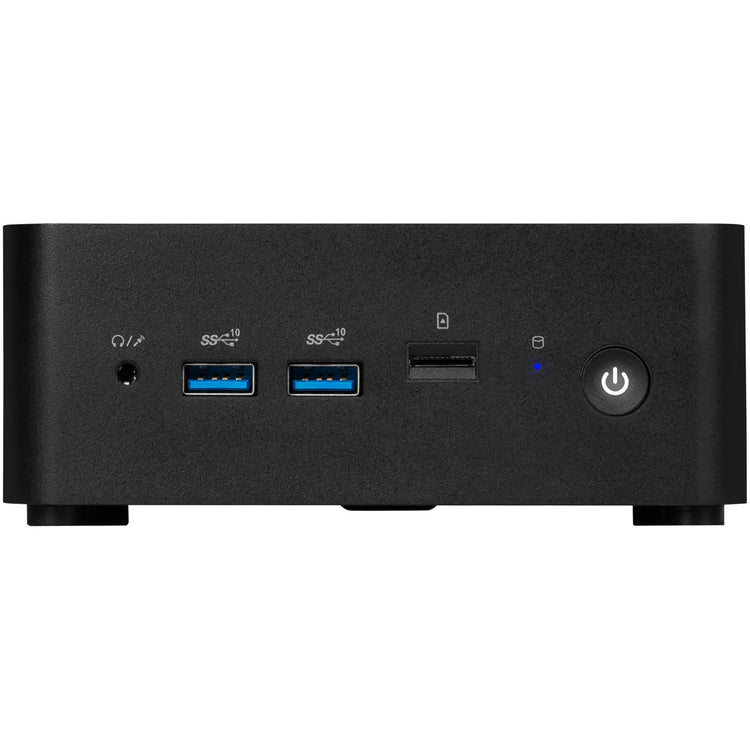 Msi cubi nuc 1mg-001eu mini-pc (zwart | core 7 150u | intel graphics | 16 gb | 1 tb ssd | epeat silver registered)