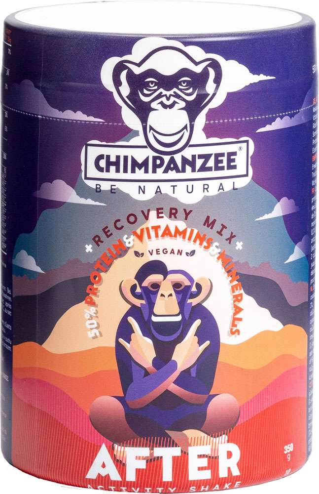 Chimpanzee protein shake vegan - cocoa maple syrup 350g
