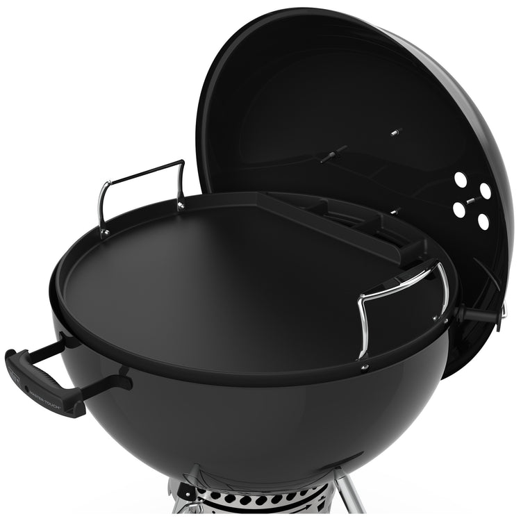 Weber full-size plancha - voor houtskoolbarbecues 57 cm grillplaat (zwart)