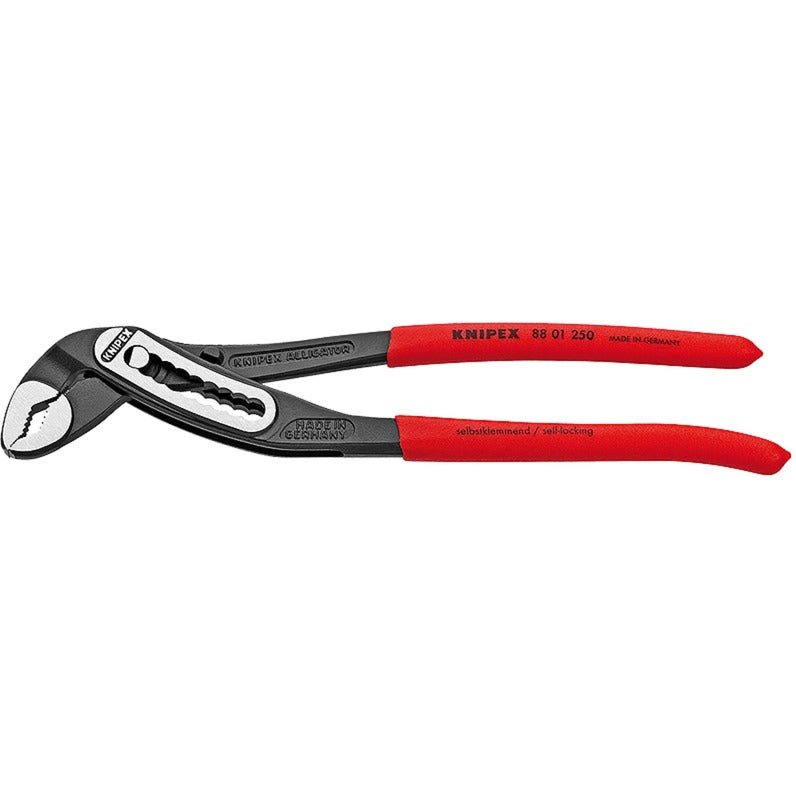 Knipex alligator waterpomptang 8801250 zweedse- waterpomp-tang (rood, 250 mm)