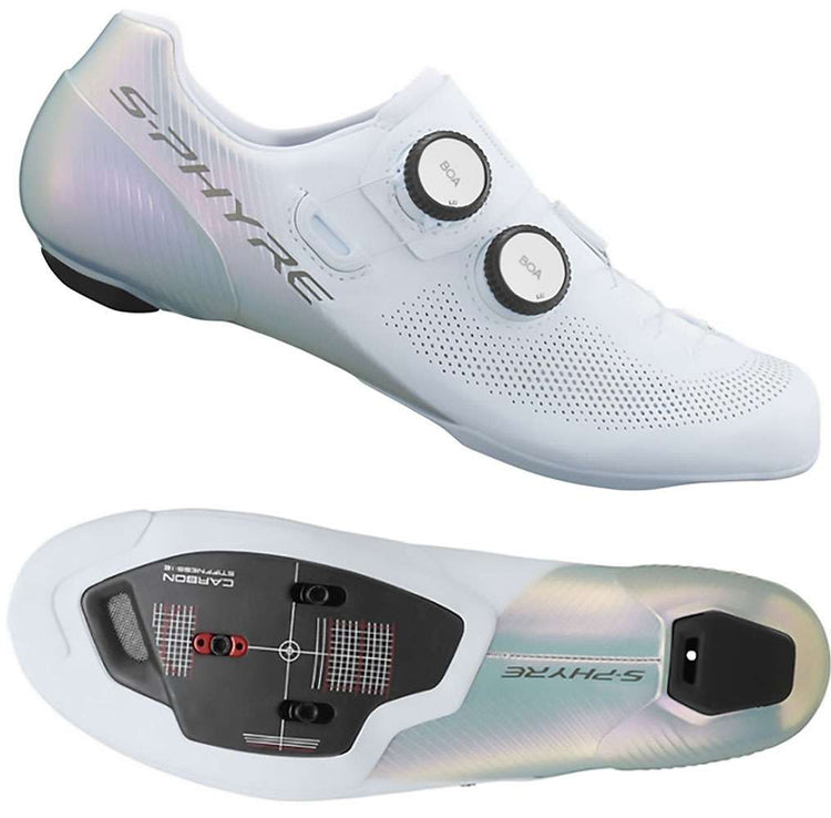 Shimano sh-rc903 s-phyre white - women's road bike shoes