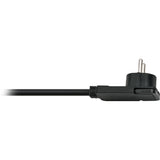 Brennenstuhl comfort-line plus, 4-voudig stekkerdoos (zwart, met platte stekker, 2m h05vv-f 3g1,5) - afbeelding 2