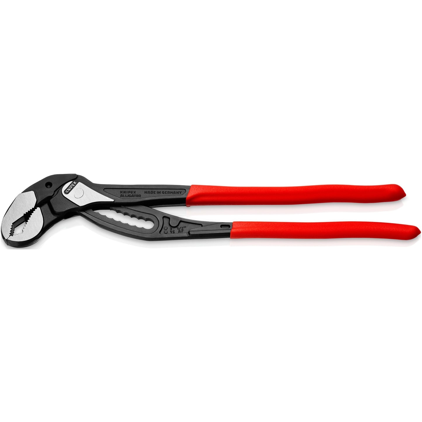 Knipex alligator xl waterpomptang 8801400 zweedse- waterpomp-tang (zwart rood, 400 mm)
