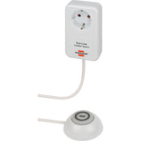 Brennenstuhl eco-line comfort switch adapter stekkerdoos (wit) - afbeelding 1