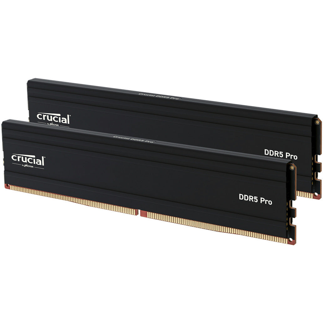 Crucial 32 gb ddr5-5600 (2x 16 gb) werkgeheugen (zwart, cp2k16g56c46u5)