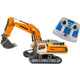Siku control - liebherr r980 sme rupsgraafmachine rc (incl. afstandsbediening, schaal 1:32)