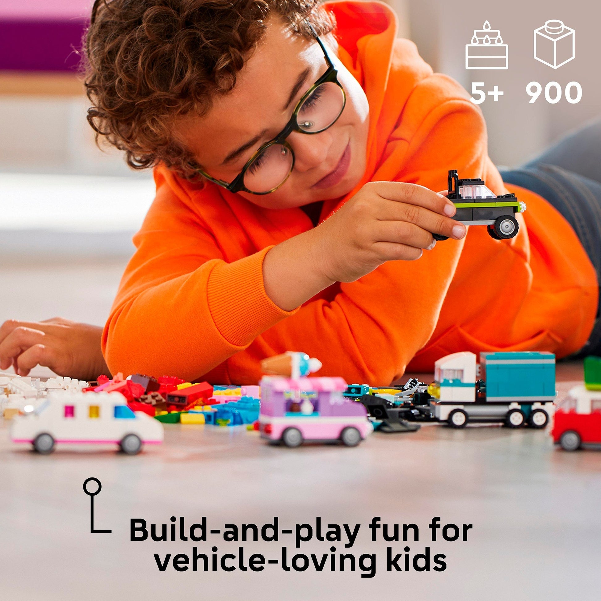 Lego classic 11036 creatieve voertuigen