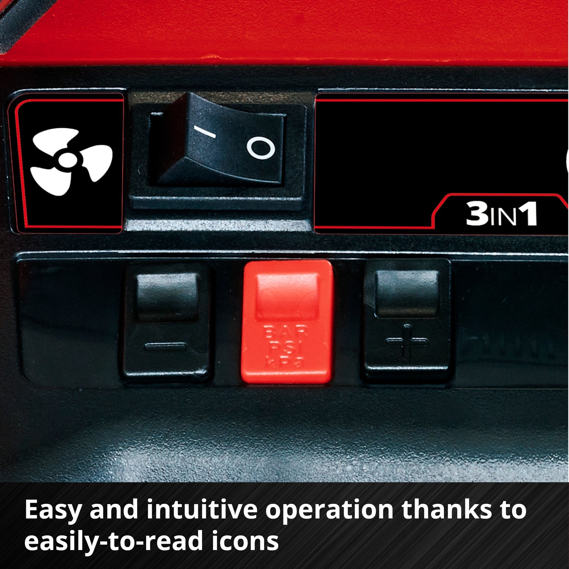 Einhell accu compressor pressito 18 21 li solo - power x-change - 18 v li-ion - aanzuigcapaciteit hogedruk- lagedrukpomp: 21 370 l min - max. werkdruk hogedrukpomp: 10.5 bar - incl. 3-delige adapterset - excl. accu en lader